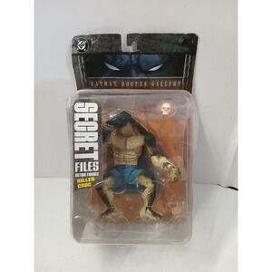 DC Direct Secret Files Batman: Rogues Gallery the Killer Croc Action Figure
